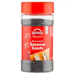 PLUS Saitaku Roasted black sesame seeds aanbieding