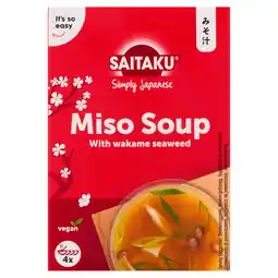 PLUS Saitaku Miso Soup aanbieding