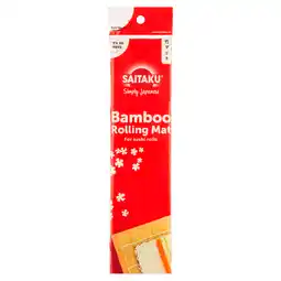 PLUS Saitaku Bamboo rolling mat aanbieding