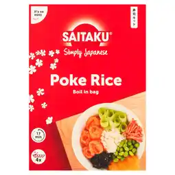 PLUS Saitaku Poke rice aanbieding