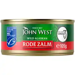 PLUS John West Rode zalm MSC aanbieding