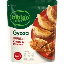 PLUS Bibigo Gyoza Kimchi & Kip aanbieding