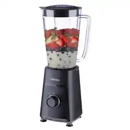 PLUS Tomado Blender 1 liter 300W - zwart aanbieding
