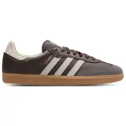Foot Locker Adidas Samba Sneakers Heren - Bruin - Maat 40 - Suède aanbieding