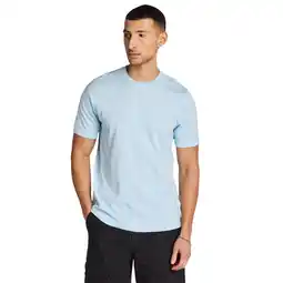 Foot Locker LCKR Moswood T-shirts Heren - Blauw - Maat L - Katoen Jersey aanbieding