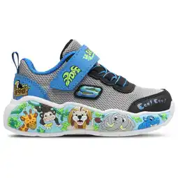 Foot Locker Skechers Play Scene Babyschoenen - Grijs - Maat 21 - Plastic aanbieding