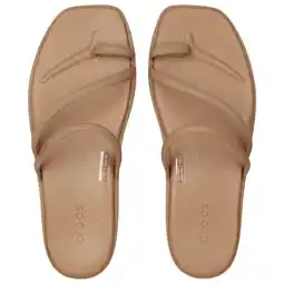 Foot Locker Crocs Miami Slippers en Sandalen Dames - Bruin - Maat 42-43 - Plastic aanbieding