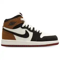 Foot Locker Jordan Aj1 Retro Hi Og Peuterschoenen - Bruin - Maat 32 - Leer aanbieding