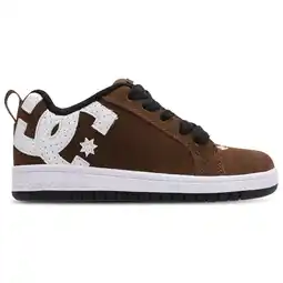 Foot Locker DC Shoes Court Graffik Peuterschoenen - Bruin - Maat 32 - Suède aanbieding