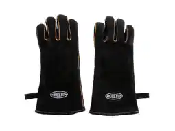 Kees Smit + 10% kassakorting | Boretti barbecue handschoenen leer (set van 2) aanbieding