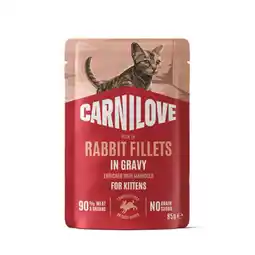 Zooplus Voordeelpakket 48x 85g Carnilove Kitten in Saus Nat kattenvoer aanbieding