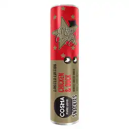 Zooplus Cosma Snackies Kersteditie - Voordeelpakket: 5 x Kip & Eend (125 g) aanbieding