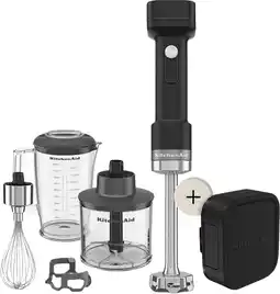 Coolblue KitchenAid Go Draadloze Staafmixer 5KHBRV75BM aanbieding