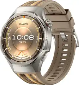 Coolblue Huawei Watch GT 6 Pro 46 mm Zilver/Bruin aanbieding