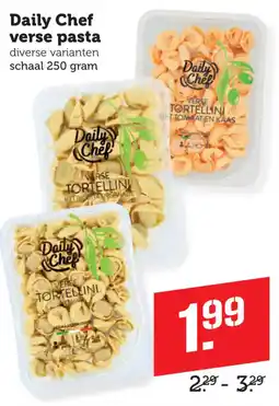 Coop Daily Chef verse pasta aanbieding