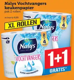 Coop Nalys Vochtvangers keukenpapier aanbieding