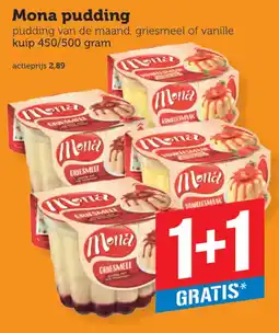 Coop Mona pudding aanbieding