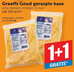 Coop Graaffs Goud Geraspte Kaas aanbieding