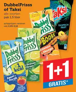 Coop DubbelFrisss of Taksi aanbieding