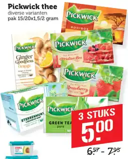 Coop Pickwick thee aanbieding