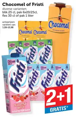 Coop Chocomel of Fristi aanbieding
