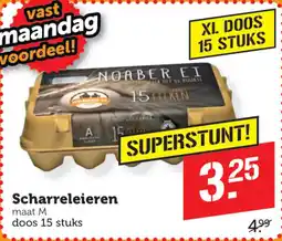 Coop noaber ei scharreleieren aanbieding