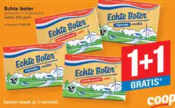 Coop Echte Boter aanbieding