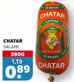 Sahan Supermarkten Chatar salami aanbieding