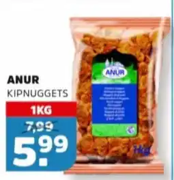 Sahan Supermarkten ANUR KIPNUGGETS aanbieding