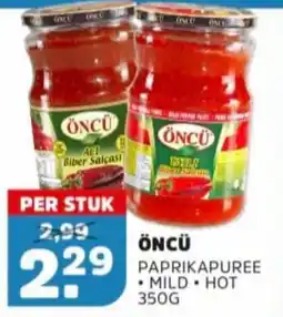 Sahan Supermarkten Öncü paprikapuree aanbieding