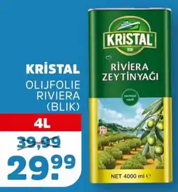 Sahan Supermarkten Kristal olijfolie riviera (blik) aanbieding