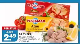 Sahan Supermarkten Pescamar Atún en tomaat aanbieding
