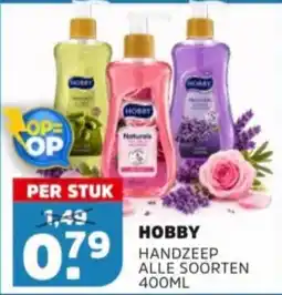 Sahan Supermarkten Hobby handzeep alle soorten aanbieding