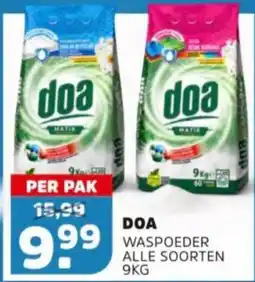 Sahan Supermarkten doa waspoeder alle soorten aanbieding