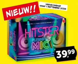 Boekenvoordeel Hitster flying mic aanbieding