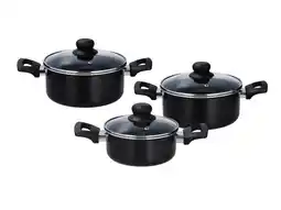 Lidl SILVERCREST Aluminium pannenset, 3-delig aanbieding