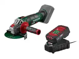 Lidl PARKSIDE Accu-haakse slijper 20 V, 125 mm, met accu 2 Ah en lader 2,4 A aanbieding