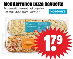 Dirk Mediterraneo pizza baguette aanbieding