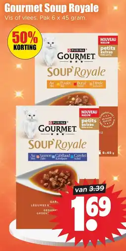 Dirk Purina Gourmet Soup Royale aanbieding