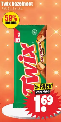 Dirk Twix hazelnoot aanbieding
