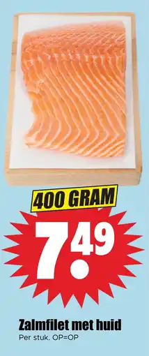 Dirk Zalmfilet met Huid aanbieding