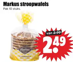 Dirk Markus stroopwafels aanbieding