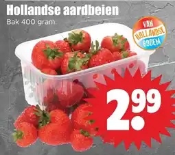 Dirk Hollandse aardbeien aanbieding