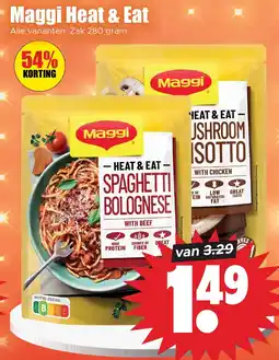 Dirk Maggi Heat & Eat Spaghetti Bolognese aanbieding