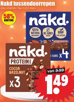 Dirk nākd. tussendoorrepen aanbieding