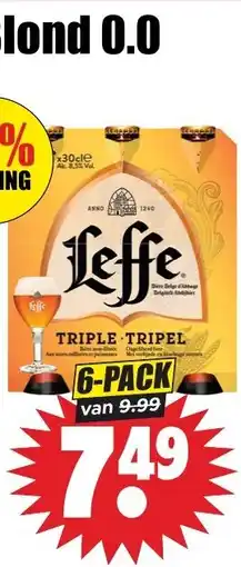 Dirk Leffe Triple aanbieding
