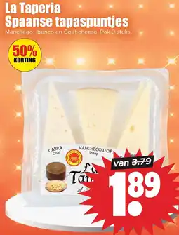 Dirk La Taperia Spaanse tapaspuntjes aanbieding