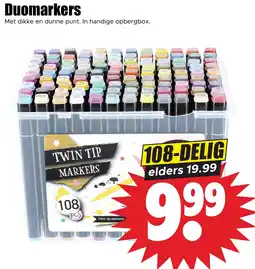 Dirk Duomarkers aanbieding