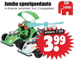 Dirk Jumbo speelgoedauto aanbieding