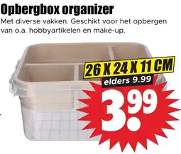 Dirk Opbergbox Organizer aanbieding